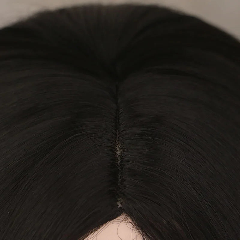 Natural Long Wavy Synthetic Full Wigs