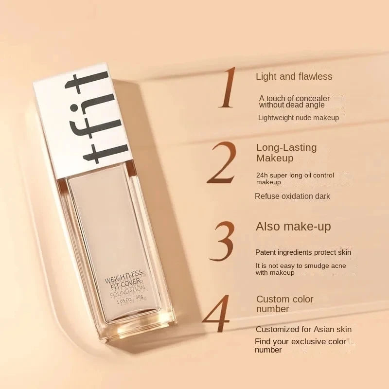 TFIT Long-Lasting Makeup Cover liquid Foundation
