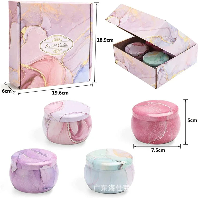 Plant Aromatherapy candle Plum