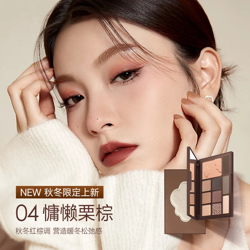 CARSLAN Autumn Winter Limited 10 Colors Multi Eyeshadow
