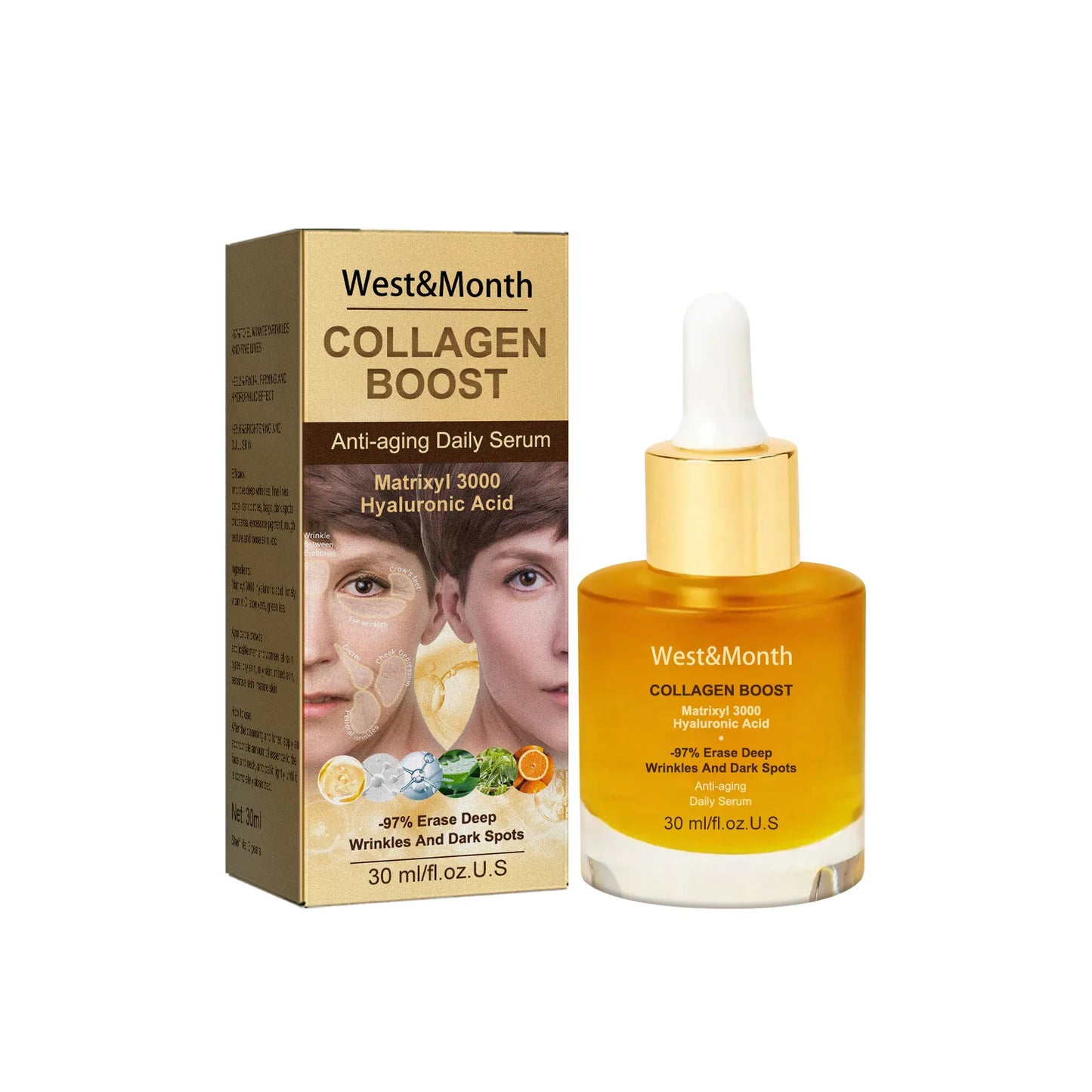 West&Month Advanced Collagen Boost Anti Aging Serum