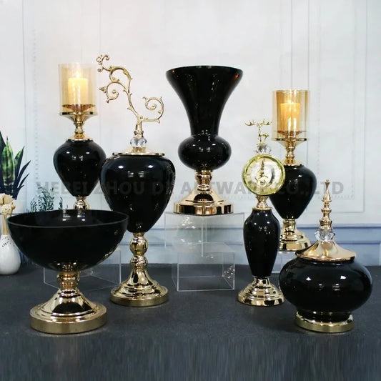 glass decorative crystal  vase