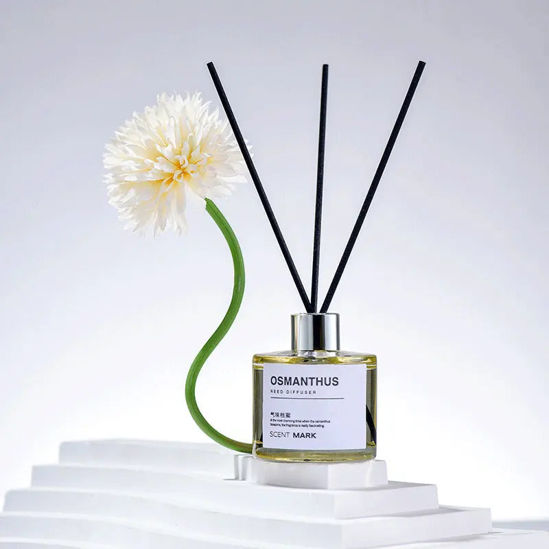 Reed Diffuser Bottle with Essential Oil Lavender Rose
