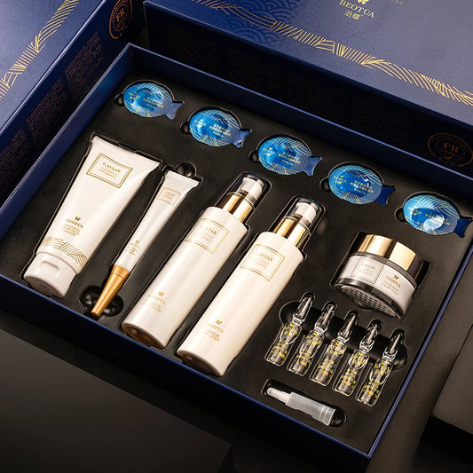Facial Skin Care Caviar Essence Set