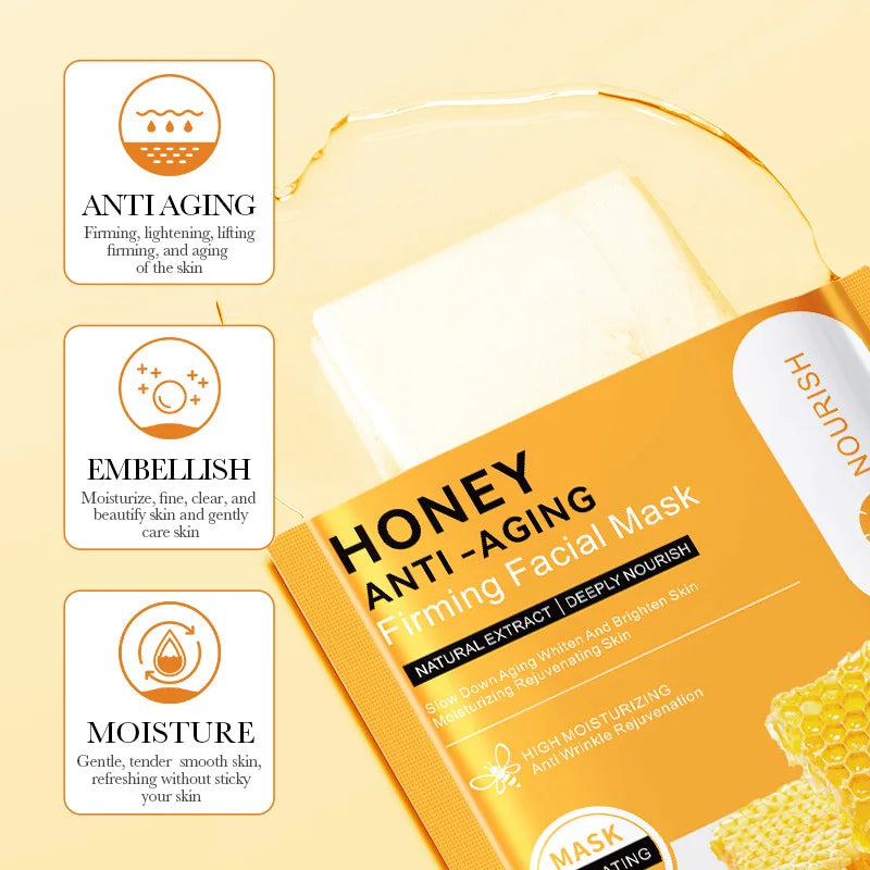 BIOAQUA Honey Anti-Aging Firming Face Mask