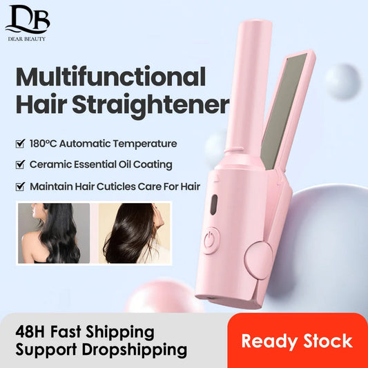 Portable Ceramic Hair Straightener