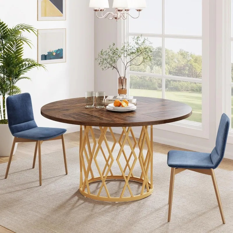 Tribesigns Round Dining Table