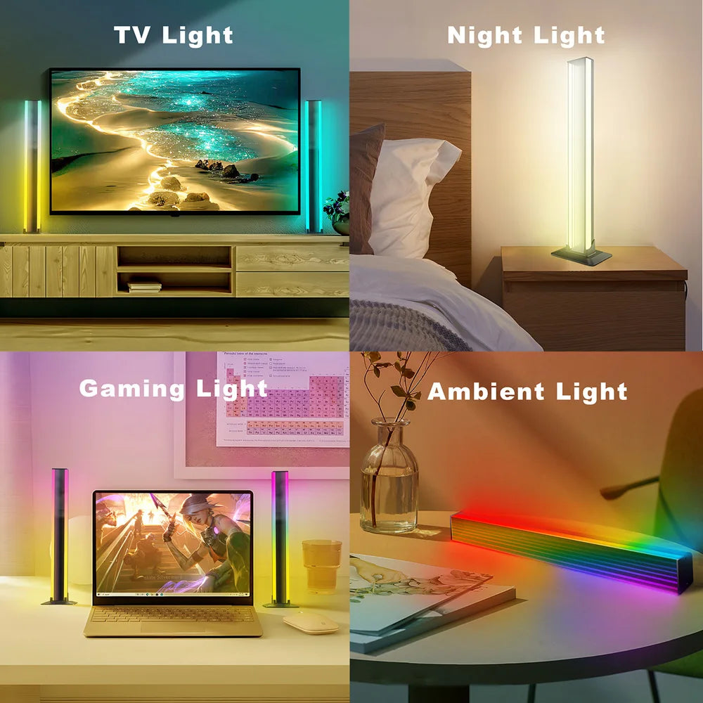RGB LED Light A Pair Room Decor Abyss Lamp