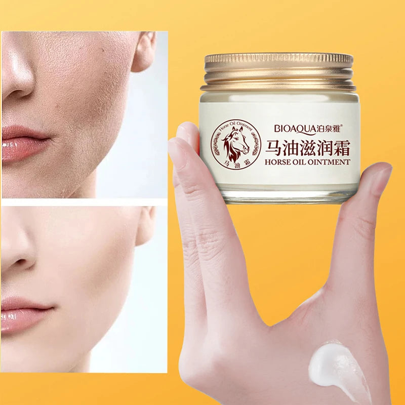 BIOAQUA Face Cream Horse Oil Ointment