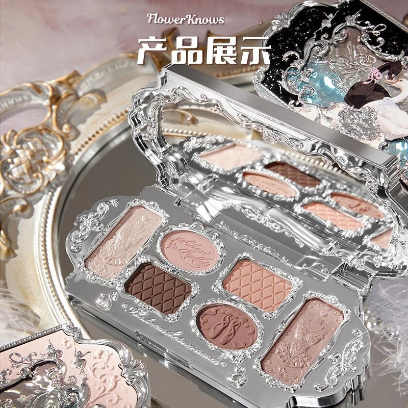 Flower Knows Swan Ballet Eyeshadow Palette