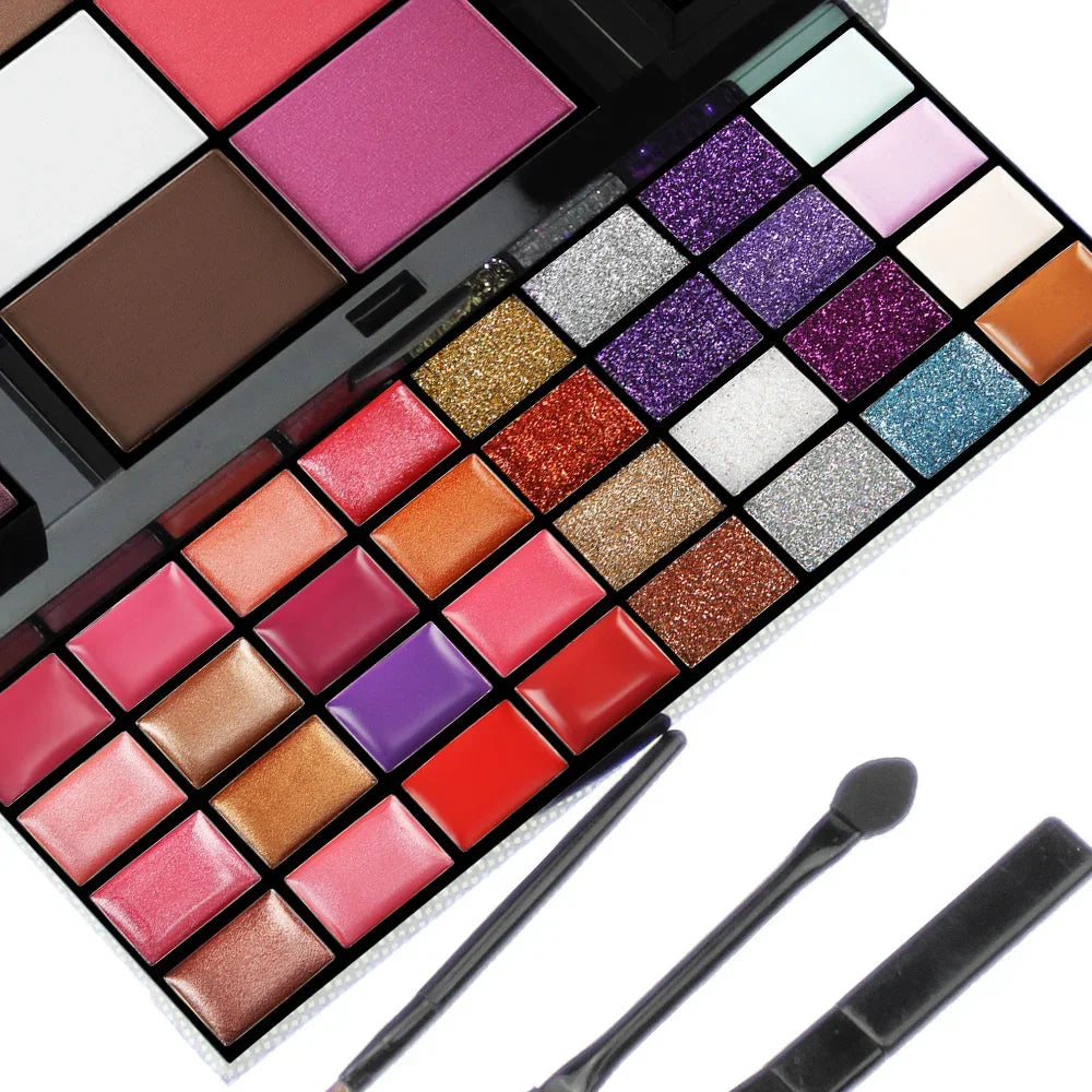Eyeshadow &Lip Gloss Combination Makeup Set