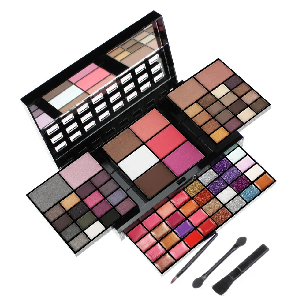 Eyeshadow &Lip Gloss Combination Makeup Set