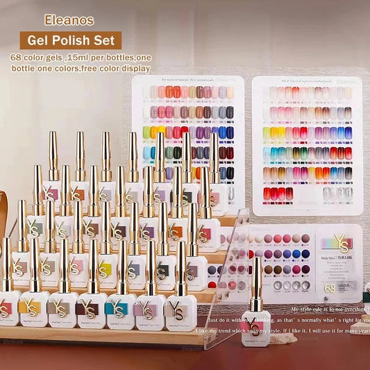 Eleanos 68 Colors Gel Polish Set