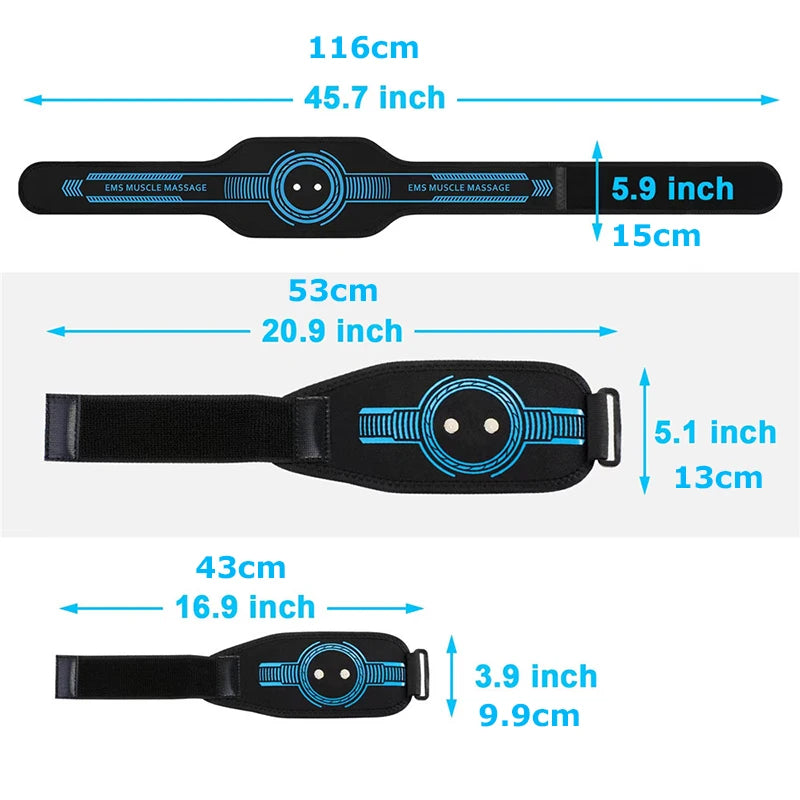 EMS Muscle Stimulator Abdominal Training Belt